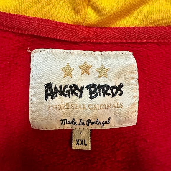 Red Character Graphic Men's Jacket - Picture 8 of 8